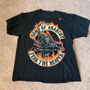 Sons of Anarchy 'Fear The Reaper' Black Graphic Tee